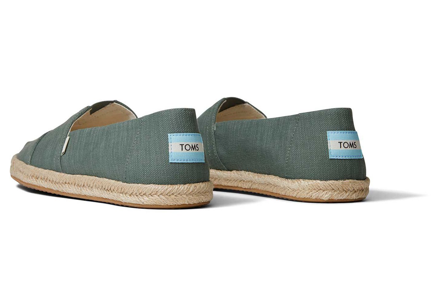 Toms Alpargata Rope Espadrille Green - Mens - 07523-EXBA